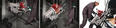 Транспортировка резьбонарезного станка Ridgid 1233